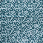 Pressed Flowers Deep Teal Margot by Kristen Balouch for Birch Fabrics
