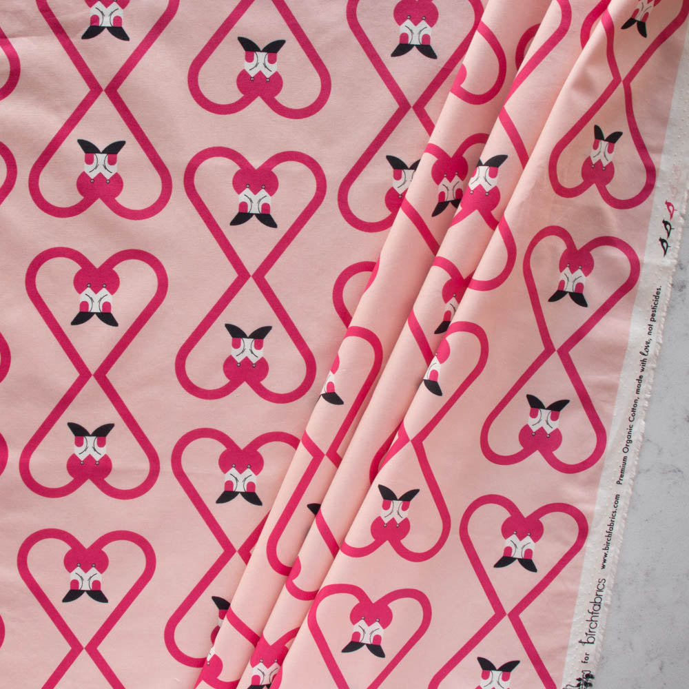 Charley Harper Think Pink I Heart Flamingos