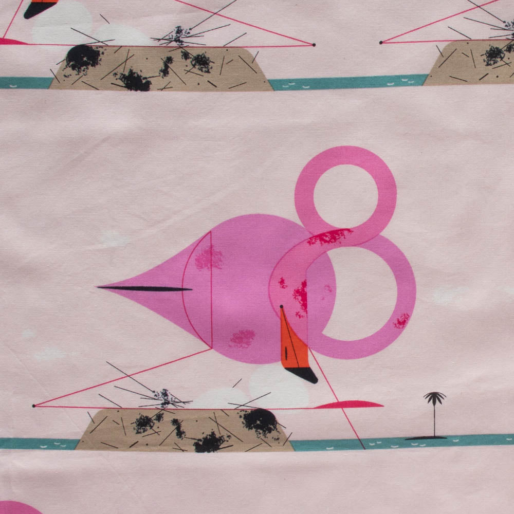 Charley Harper Think Pink Flamingos Forever