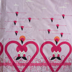 Flamingo-A-Go-Go Double Border