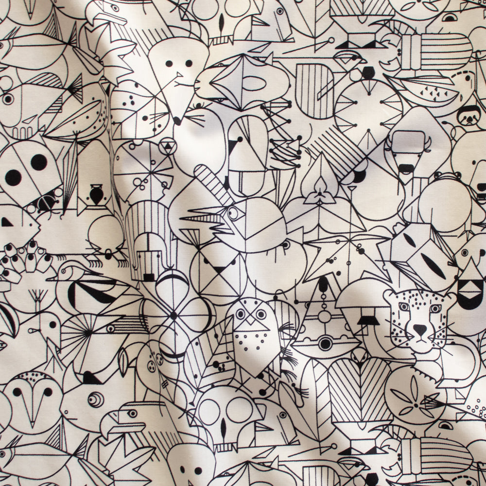 Best of Charley Harper Vol. 2 End Papers Natural