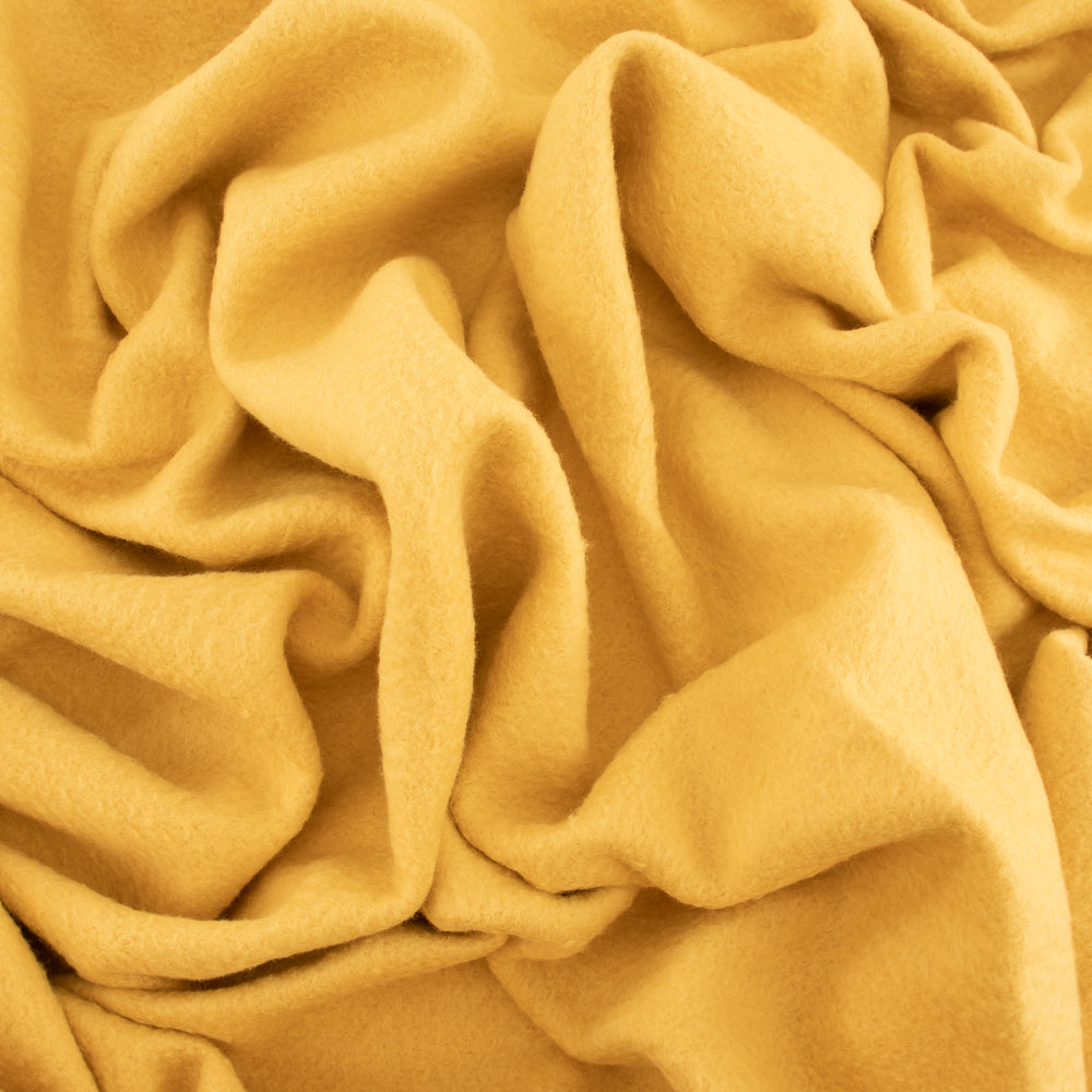 Honey Solid Fleece by Birch Organic