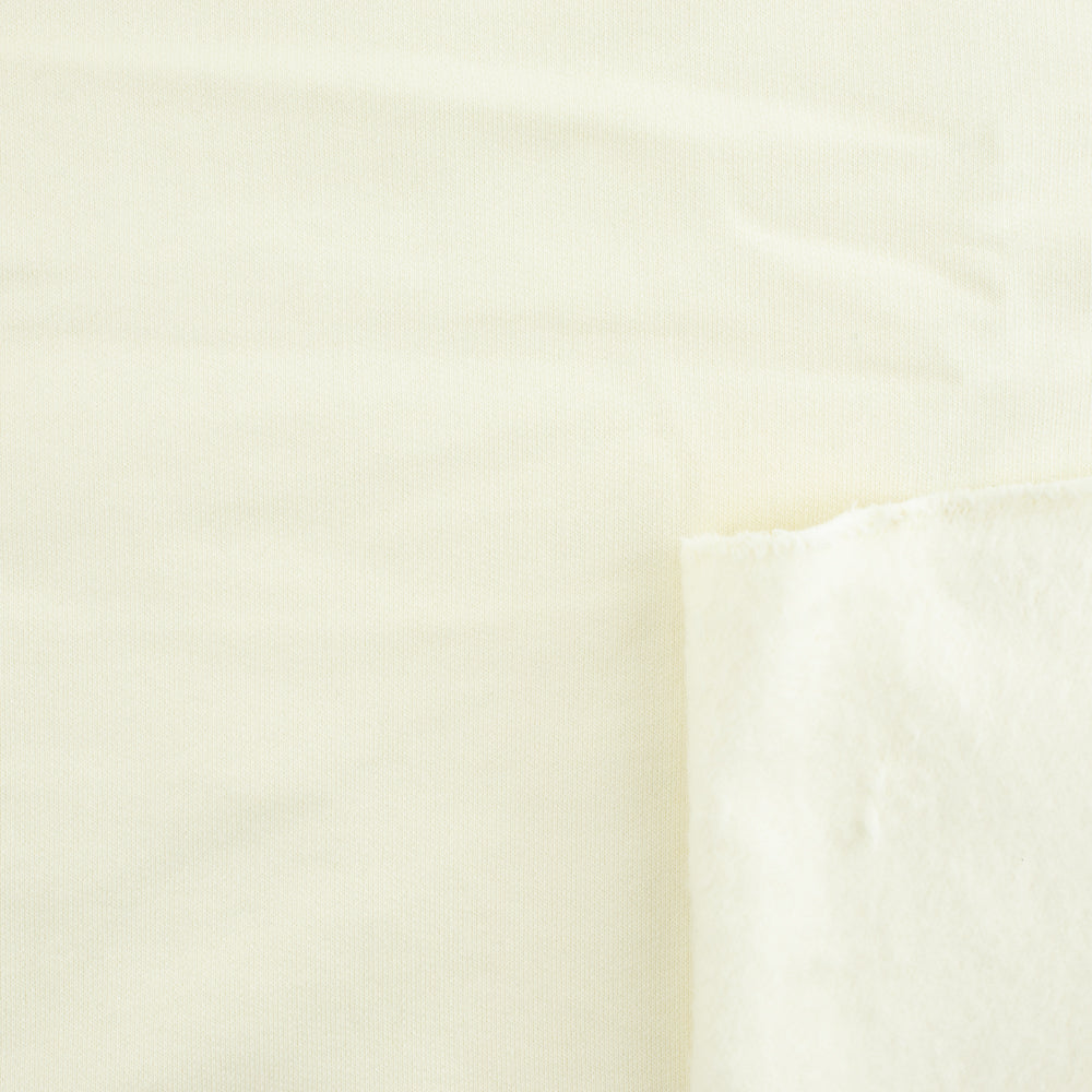 Cream Solid Fleece by Birch Organic
