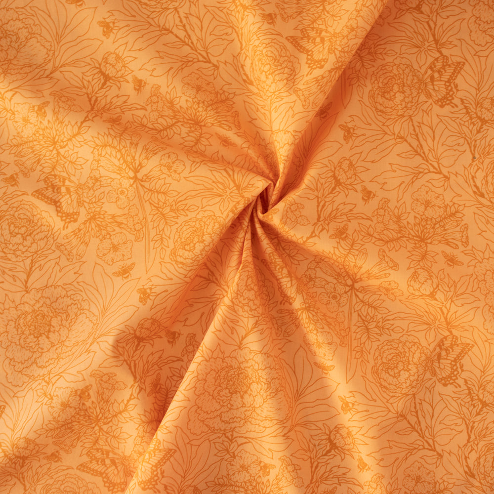 Peonies Tonal Peach