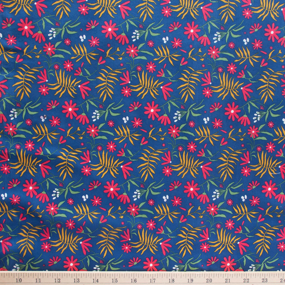 Fronds and Flowers Meadow Wild Fronds by Kate Capone for Birch Fabrics
