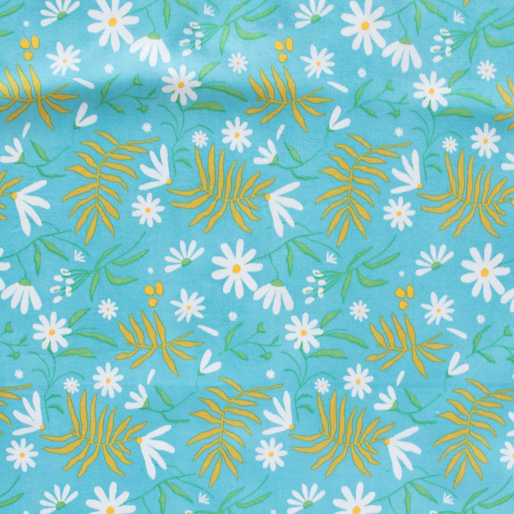 Fronds and Flowers Market Wild Fronds by Kate Capone for Birch Fabrics