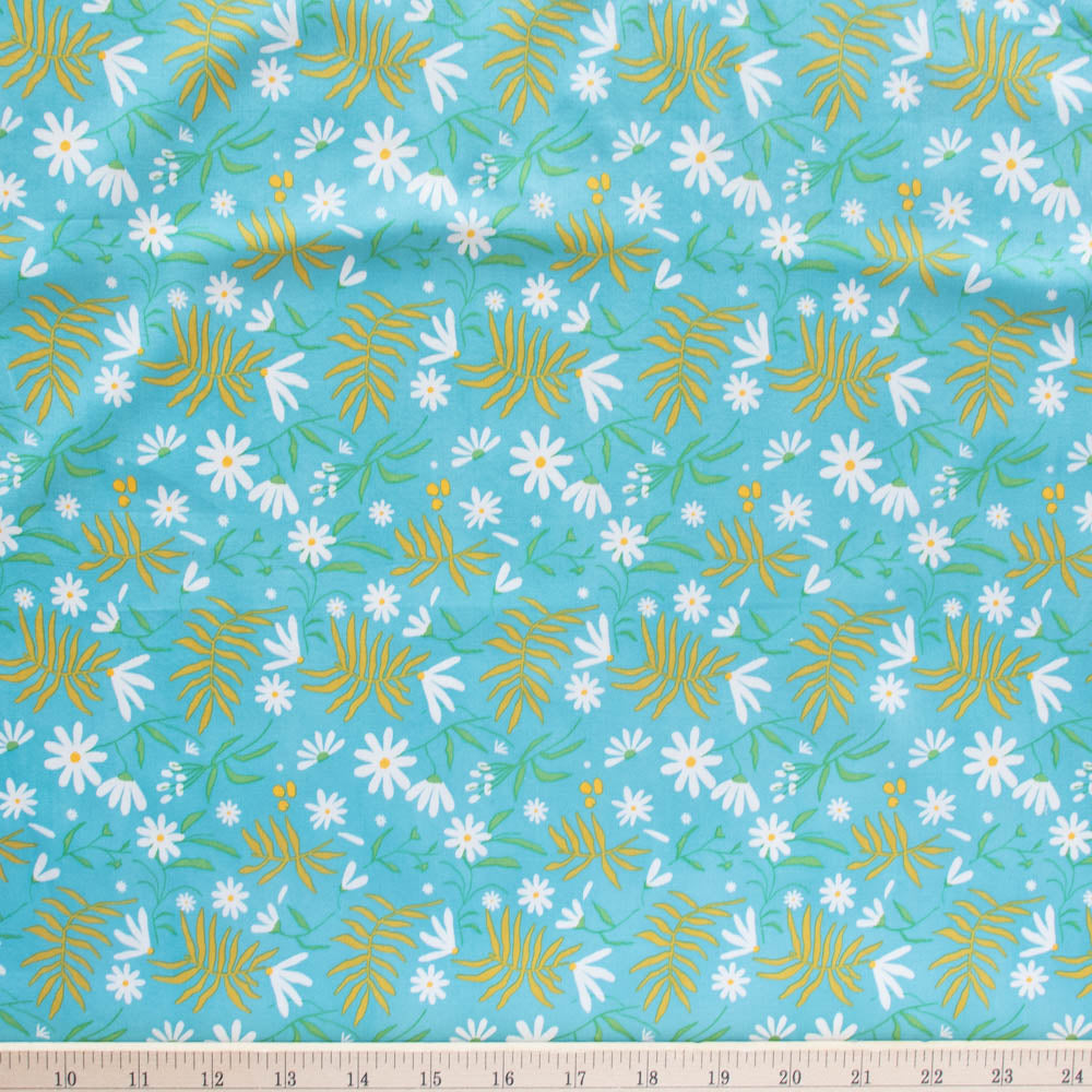 Fronds and Flowers Market Wild Fronds by Kate Capone for Birch Fabrics
