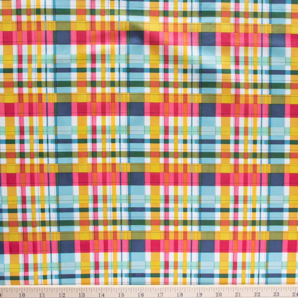 Plaid Party Market Wild Fronds by Kate Capone for Birch Fabrics