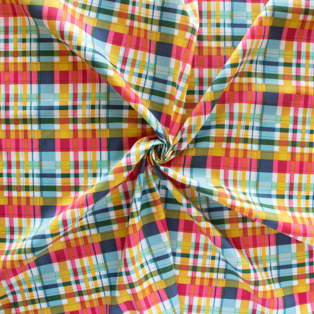 Plaid Party Market Wild Fronds by Kate Capone for Birch Fabrics