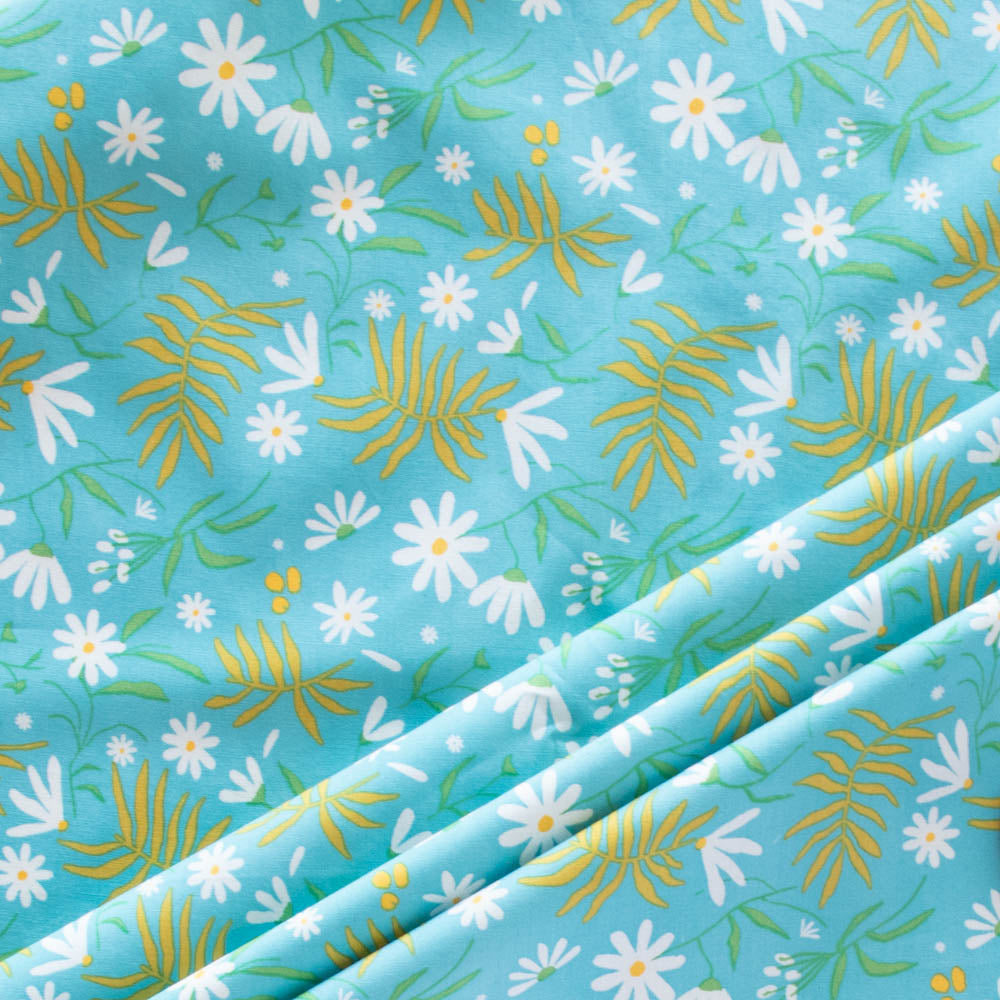 Fronds and Flowers Market Wild Fronds by Kate Capone for Birch Fabrics