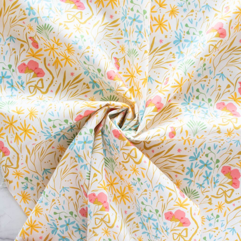 Tossed Bouquet Market Wild Fronds by Kate Capone for Birch Fabrics