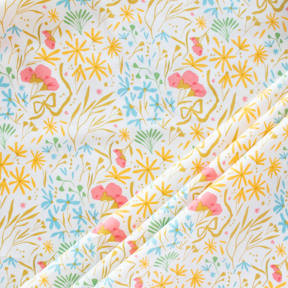 Tossed Bouquet Market Wild Fronds by Kate Capone for Birch Fabrics