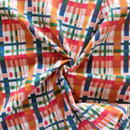 Plaid Party Meadow Wild Fronds by Kate Capone for Birch Fabrics