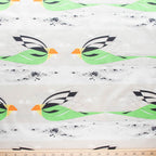 CH-237 Carolina Paroquet Vanishing Birds Charley Harper Birch Organic