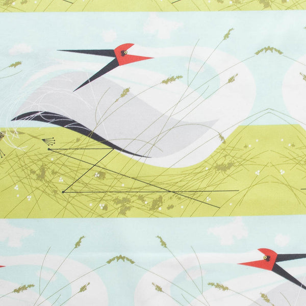 CH-235 Whooping Crane Vanishing Birds Charley Harper Birch Organic