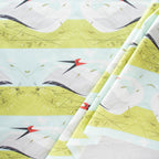 CH-235 Whooping Crane Vanishing Birds Charley Harper Birch Organic