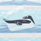 CH-239 Great Auk Vanishing Birds Charley Harper Birch Organic