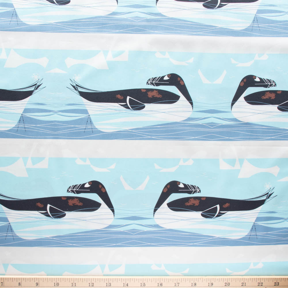 CH-239 Great Auk Vanishing Birds Charley Harper Birch Organic