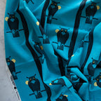 Moon Owl Barkcloth Charley Harper