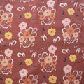 Night Cactus Terra Cotta, Tall Tales Vol. 2 by Arleen Serge for Birch Organic Fabrics