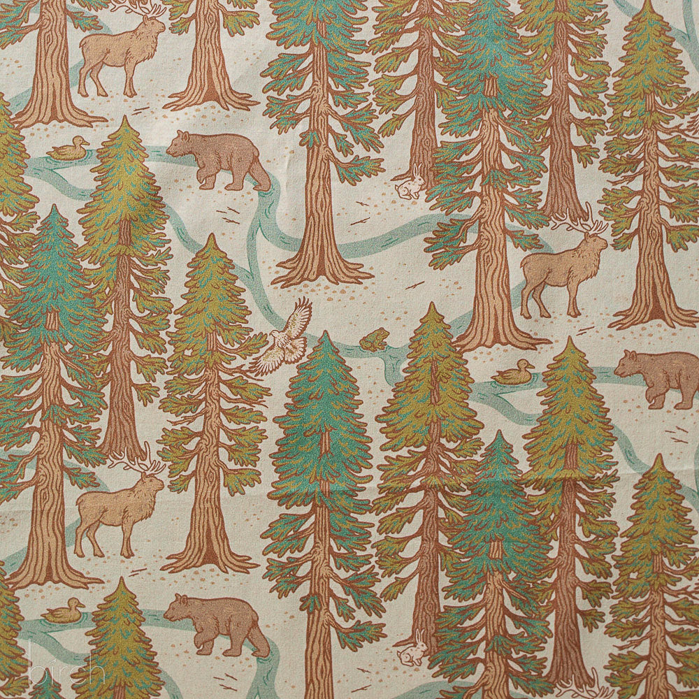 Redwoods Mint Lawn