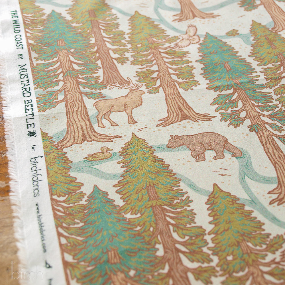 Redwoods Mint Lawn