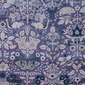 Flora and Fauna Twilight Barkcloth