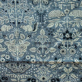 Flora and Fauna Pool Barkcloth