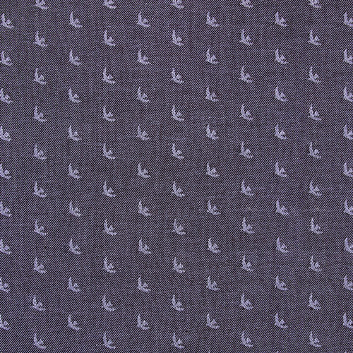 Birds in Blackbird Jacquard | Picnic Wovens by Suzy Quilts