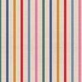 Multicolored striped pattern on a textured fabric background