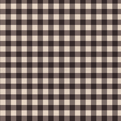 Gingham in Licorice | Picnic Wovens by Suzy Quilts
