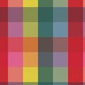Large Plaid in Rainbow | Picnic Wovens by Suzy Quilts