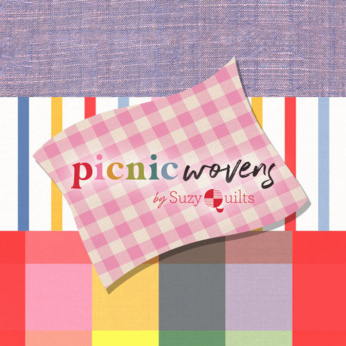 Picnic Wovens by Suzy Quilts Bundle, 16 Total