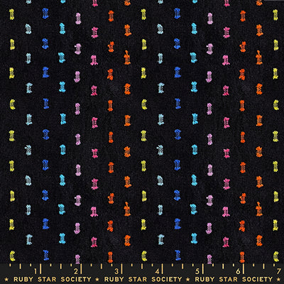 Flicker in Black | Warp & Weft Mystic Fable by Alexia Marcelle Abegg