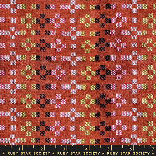 Flowers in Terracotta | Warp & Weft Mystic Fable by Alexia Marcelle Abegg