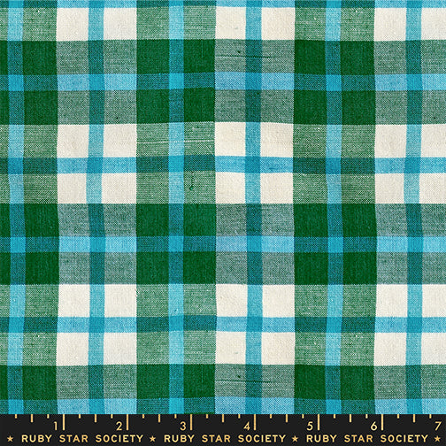 Juliet Plaid Jade | Warp & Weft Mystic Fable by Alexia Marcelle Abegg