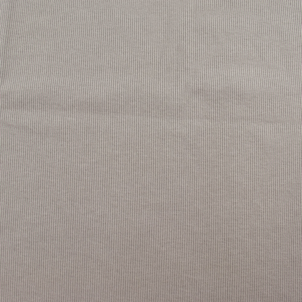 Solid shroom ribbed knit