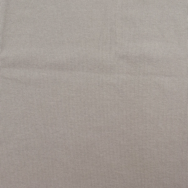 Solid shroom ribbed knit
