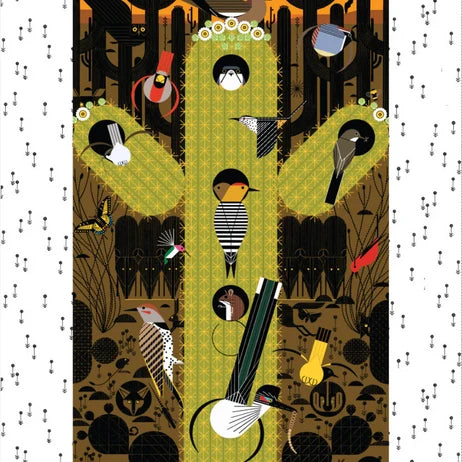 Charley Harper The Desert Poster Panel