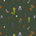 Charley Harper Sierra Range - Sierra in Bloom Deep Forest