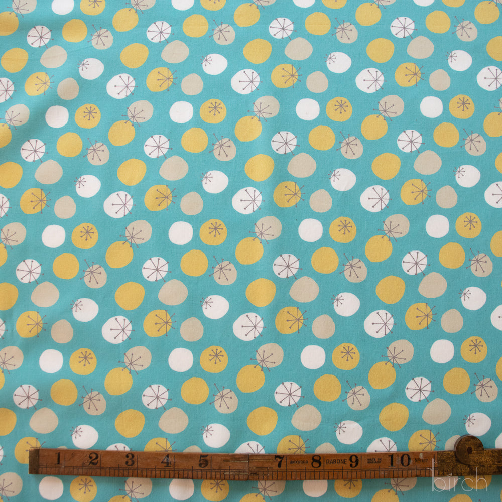 Starburst Teal, Circa 52-48