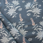 White Sage Dark Denim, Tall Tales Vol. 2 by Arleen Serge for Birch Organic Fabrics