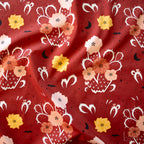 Night Cactus Terra Cotta, Tall Tales Vol. 2 by Arleen Serge for Birch Organic Fabrics