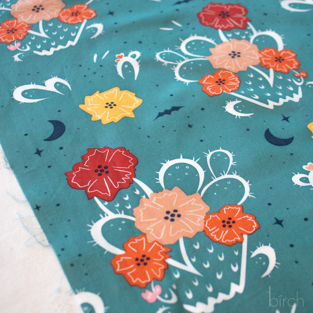 Cactus Denim, Tall Tales Vol. 2 by Arleen Serge for Birch Organic Fabrics
