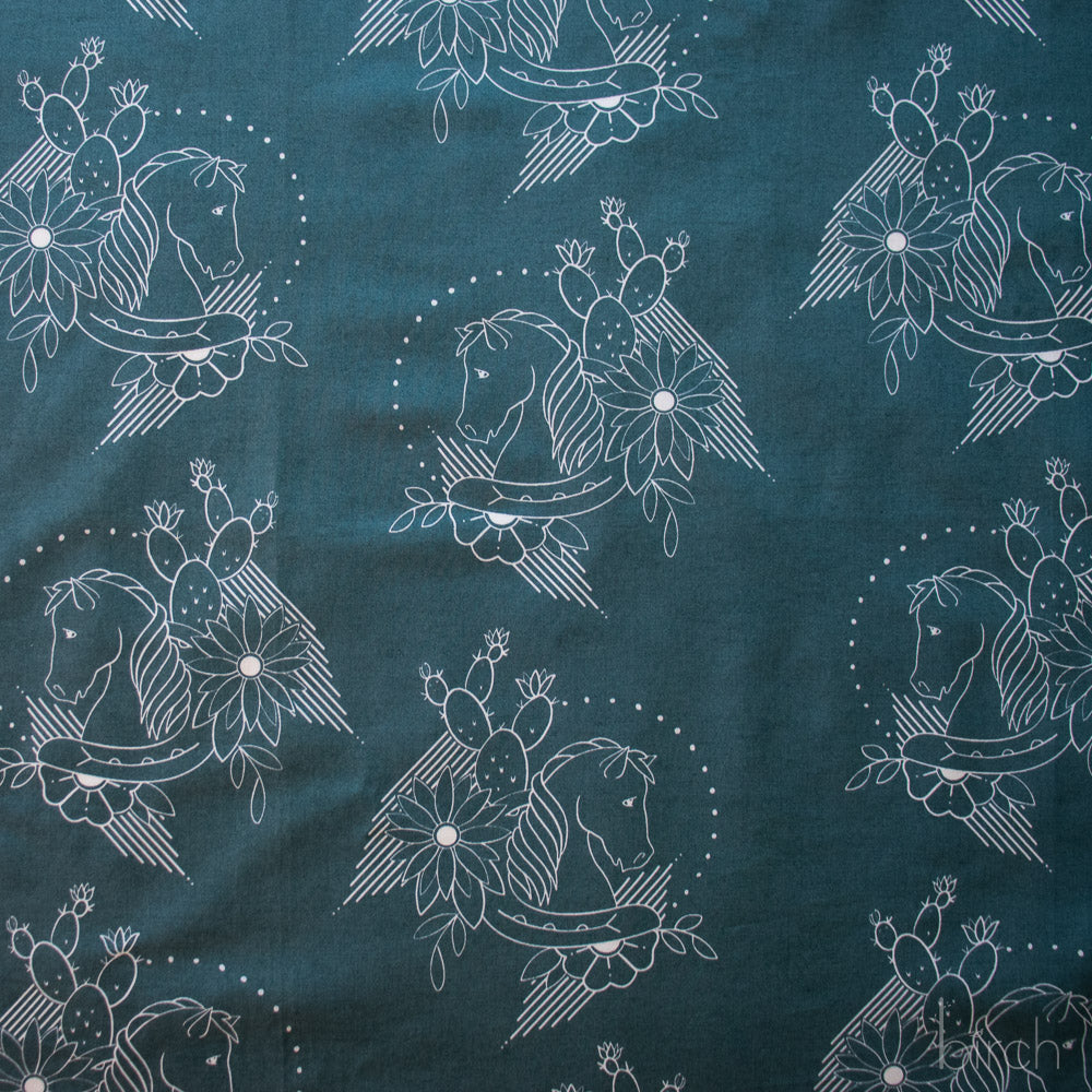 Trigger Silver Pine, Tall Tales Vol. 2 by Arleen Serge for Birch Organic Fabrics