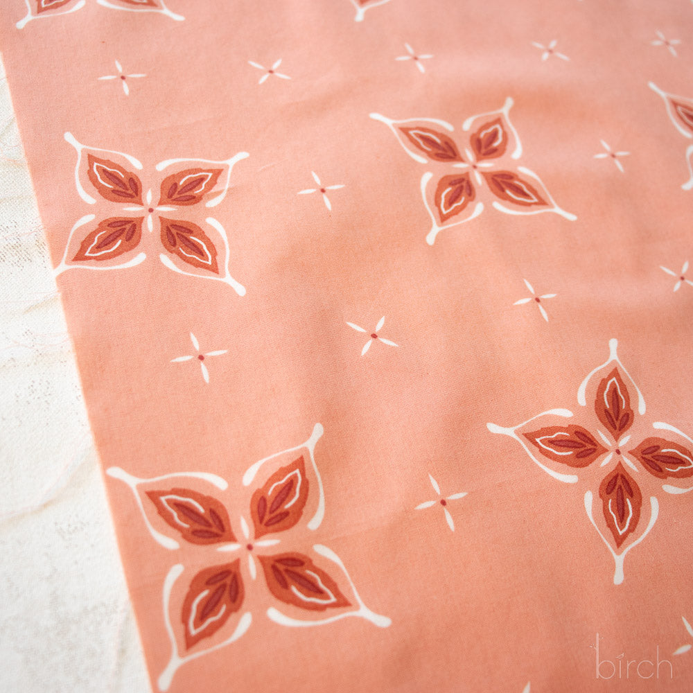 Lucky Bandana Soft Clay, Tall Tales Vol. 2 by Arleen Serge for Birch Organic Fabrics