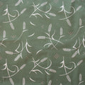 Tossed Wheat Green, Tall Tales Vol. 2 by Arleen Serge for Birch Organic Fabrics