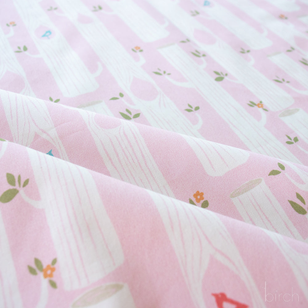 Tree Stripes Pink, Circa 52-28