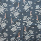 White Sage Dark Denim, Tall Tales Vol. 2 by Arleen Serge for Birch Organic Fabrics