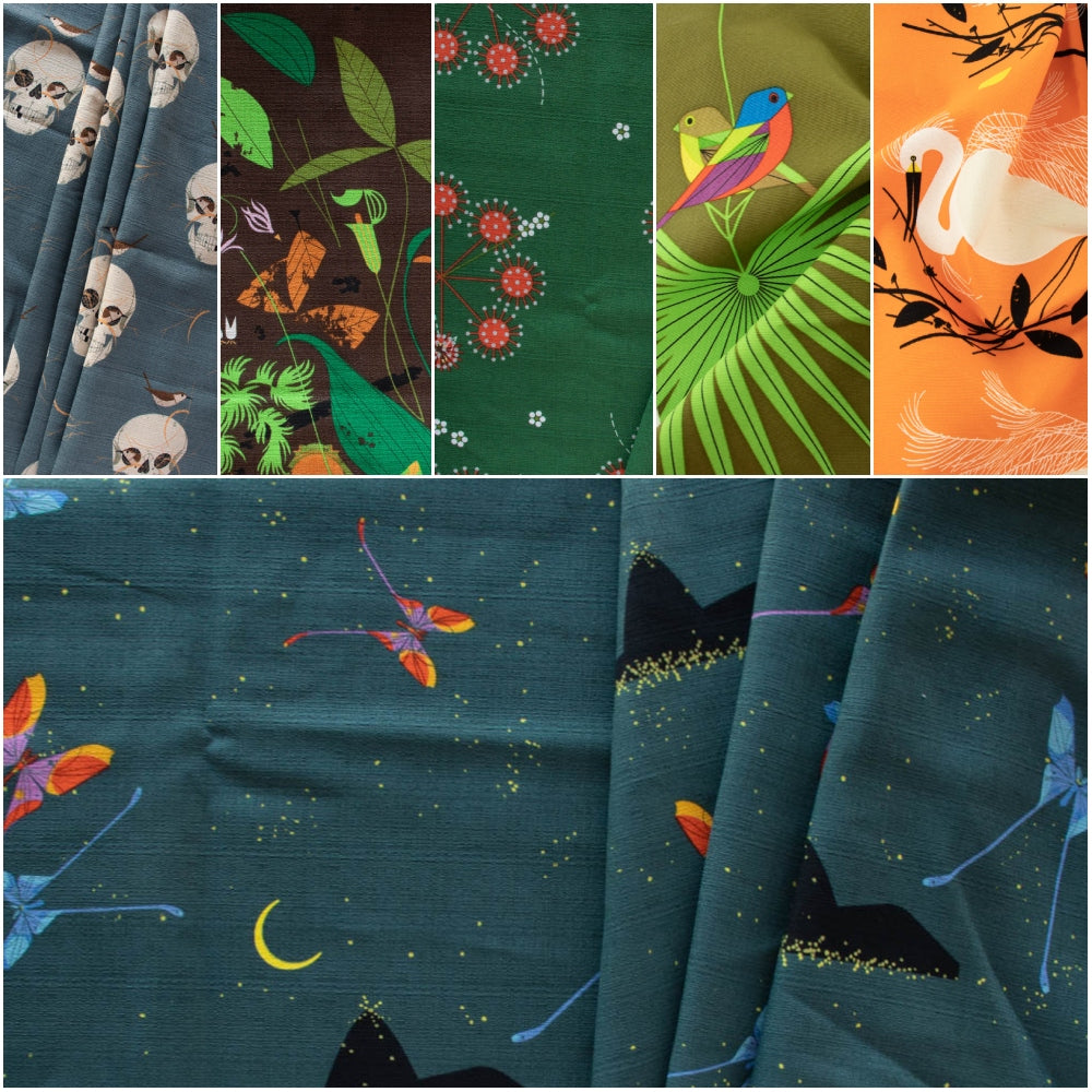 barkcloth and canvas